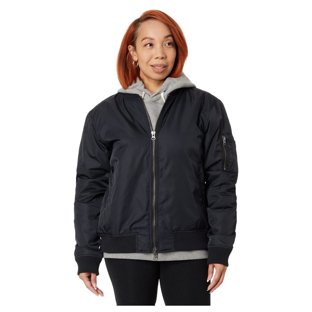 LABEL Go-To Bomber Jacket Black SM